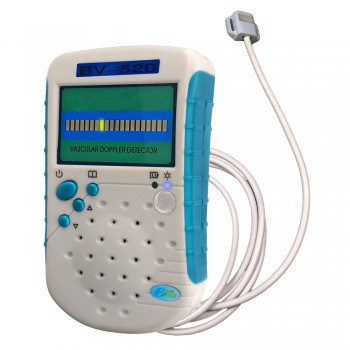 Veterinary Vascular Doppler Vet Ultrasound BV520 (9mhz Flat Probe Detect Animal ...